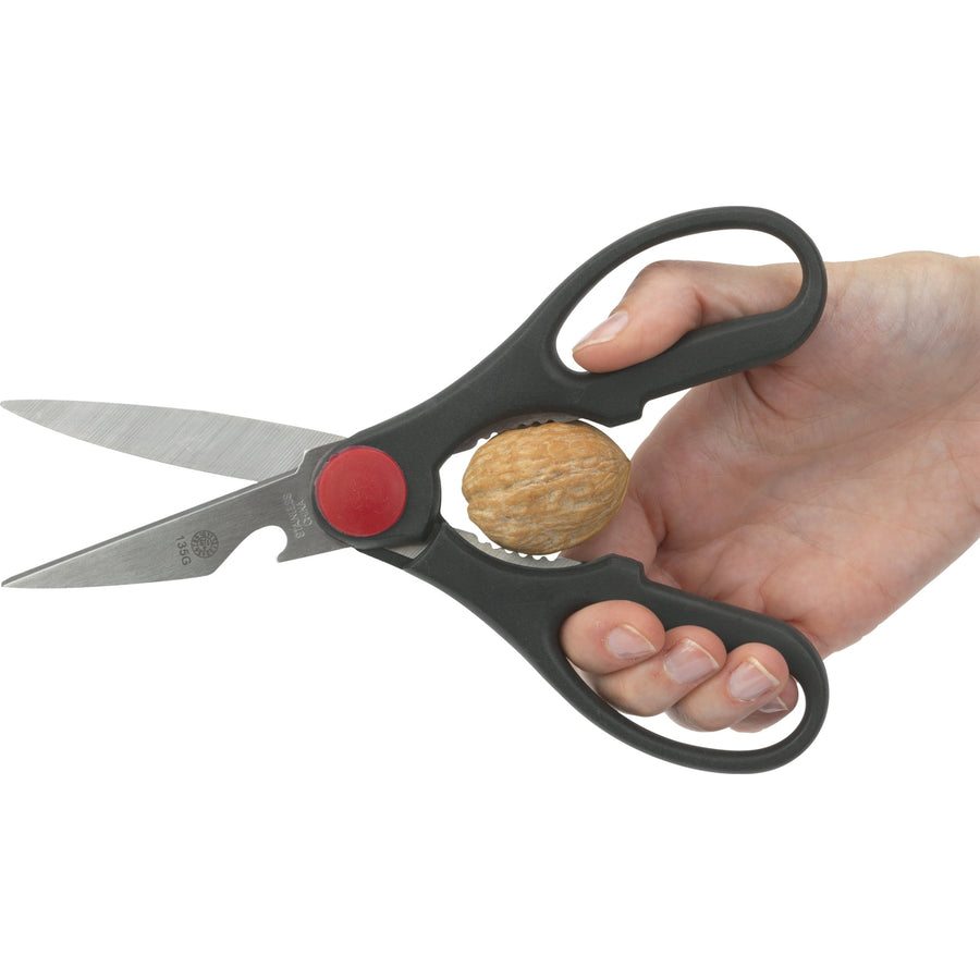 Multifunctional Kitchen Scissors – Durable Stainless Steel, for Cutting, Chopping & Everyday Use.(Random Colour)