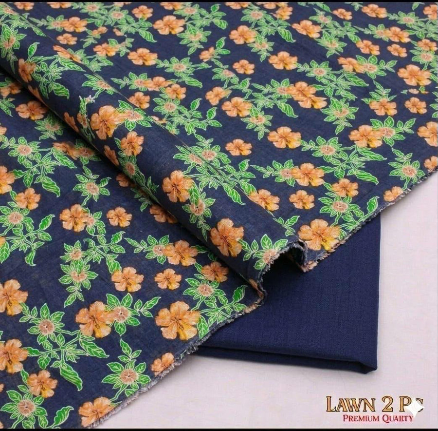 Al-Karam Premium Printed Lawn 2-Piece Suit – Summer 2026