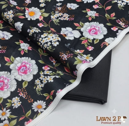 Al-Karam Premium Printed Lawn 2-Piece Suit – Summer 2026