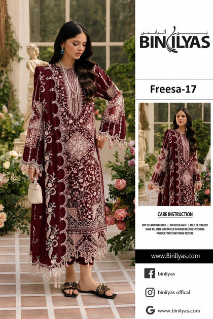Freesa-17 – Elegant Maroon 3-Piece Suit