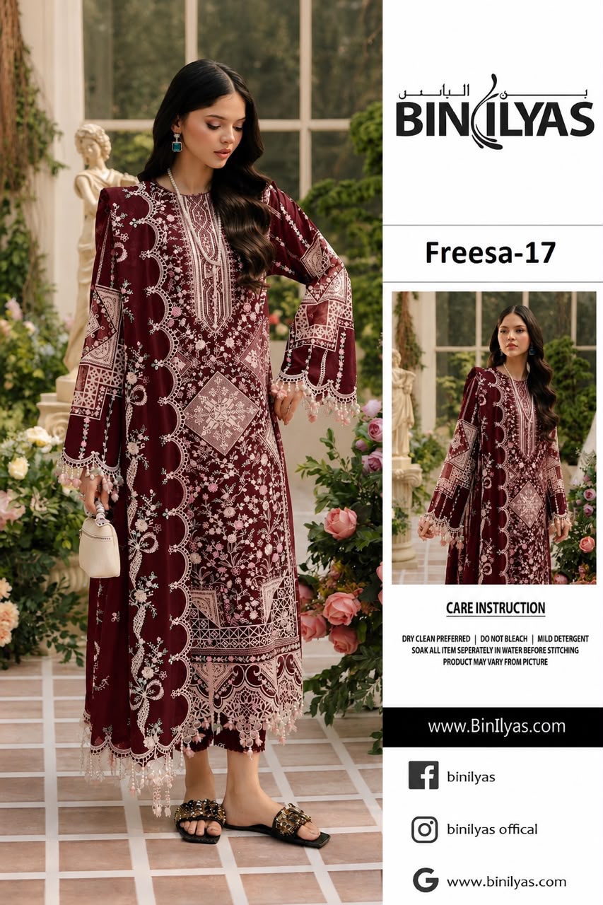 Freesa-17 – Elegant Maroon 3-Piece Suit