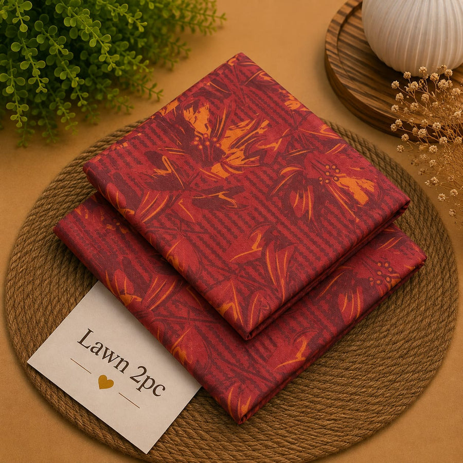 Orient & IB Bonanza Premium Digital Printed Lawn 2-Piece Suit