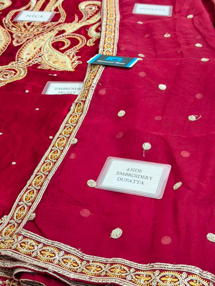 Ethnic Luxury Kaftan Collection 2026 – Heavy Embroidered 3-Piece Suit