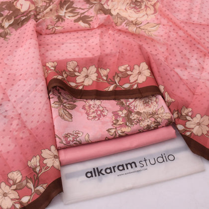 Alkaram Summer Lawn 2026 – Blush Pink