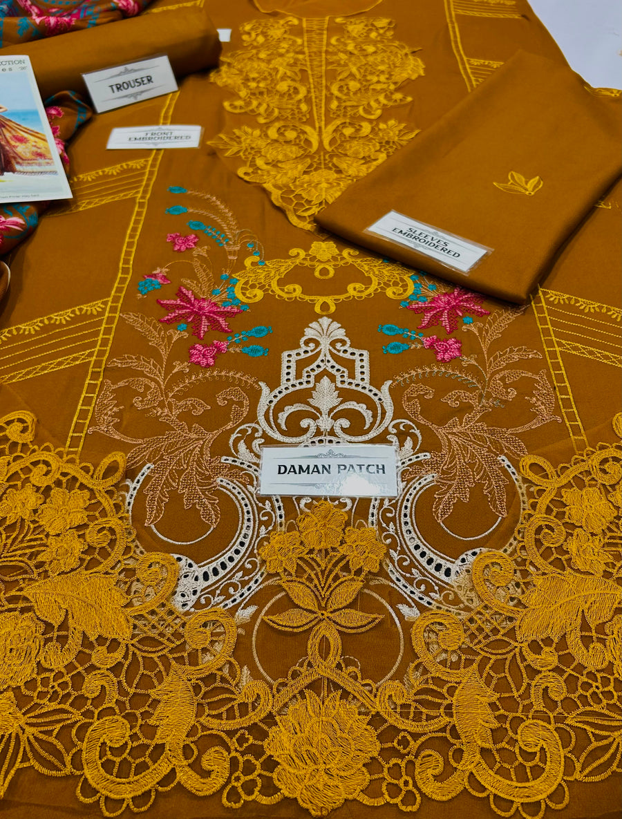 VEIZOHUB Winter Collection 2026/27 – Premium 3PC Dhanak Embroidered Suit ✨
