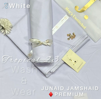 J. Junaid Jamshed Men’s Luxury Tropical Wash & Wear – Collection 2026