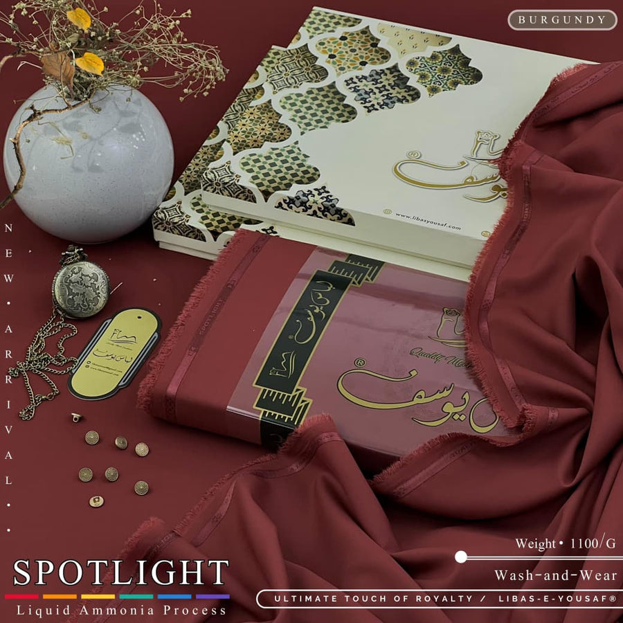 Libas-e-Yousaf Spotlight Vol. 03 – Premium Summer Wash & Wear Fabric