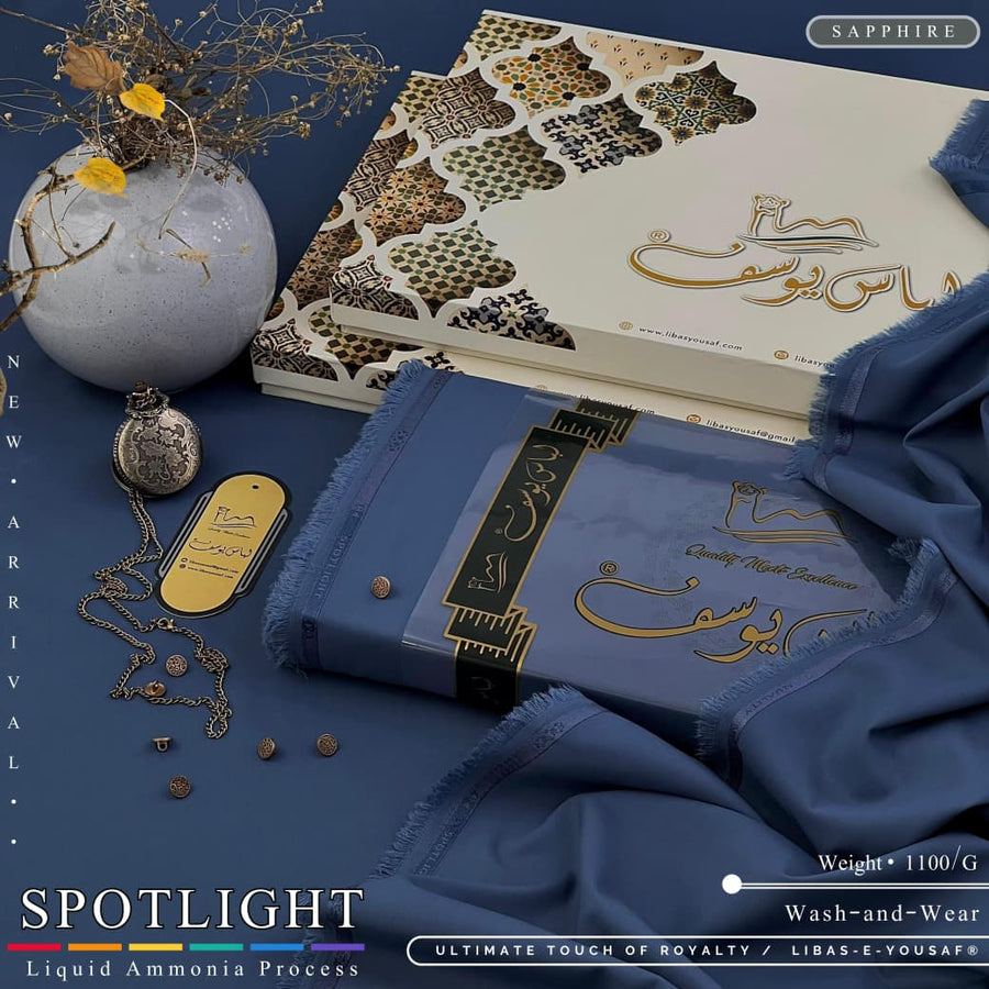 Libas-e-Yousaf Spotlight Vol. 03 – Premium Summer Wash & Wear Fabric
