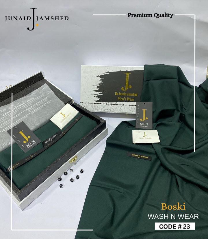J. Junaid Jamshed Four Seasons Wash & Wear Boski – Premium Collection 2026