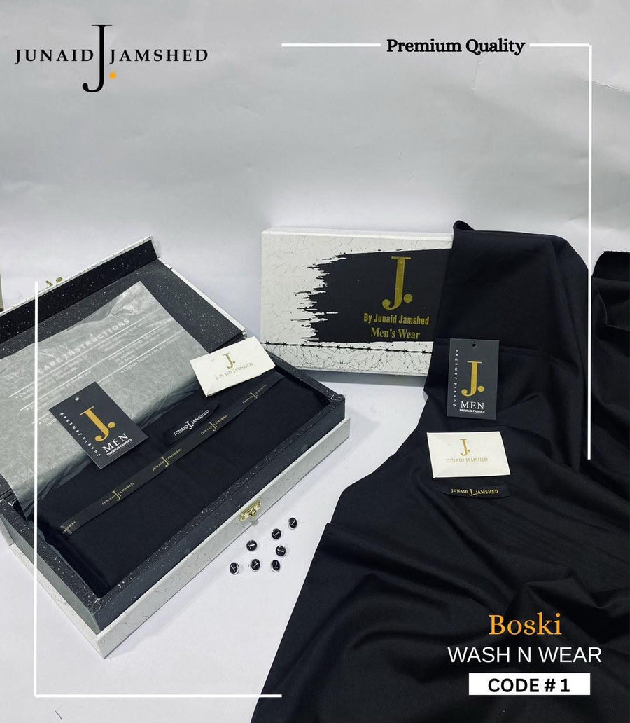 J. Junaid Jamshed Four Seasons Wash & Wear Boski – Premium Collection 2026