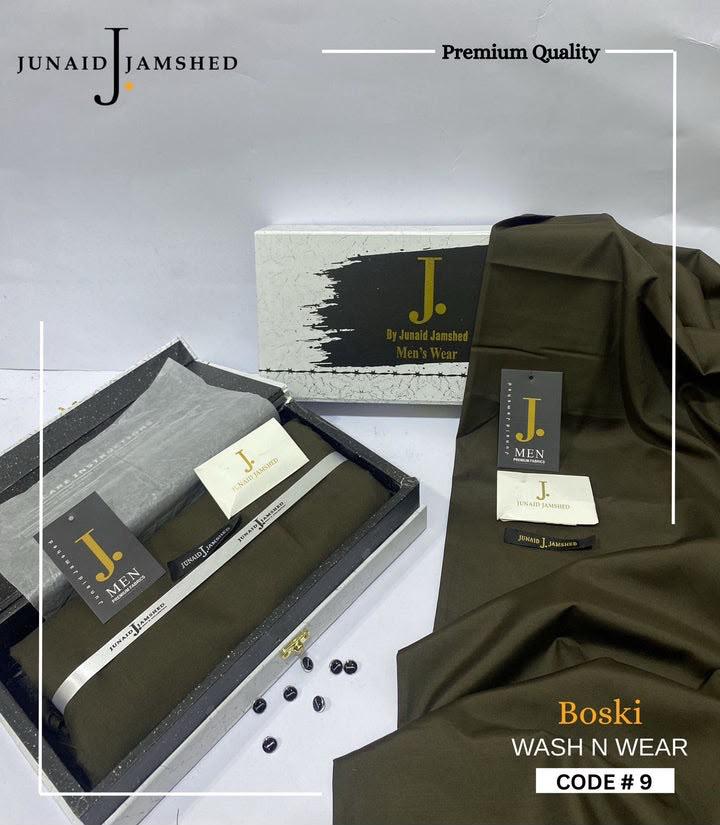 J. Junaid Jamshed Four Seasons Wash & Wear Boski – Premium Collection 2026