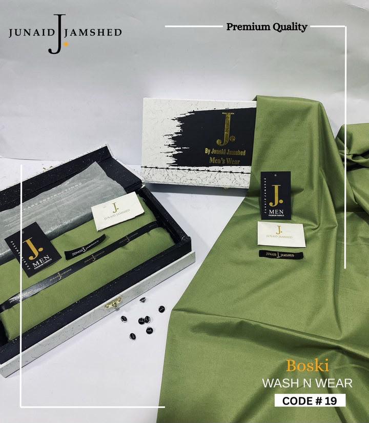 J. Junaid Jamshed Four Seasons Wash & Wear Boski – Premium Collection 2026