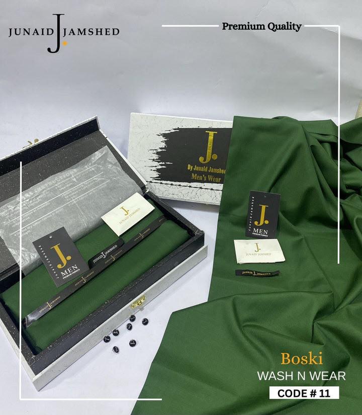 J. Junaid Jamshed Four Seasons Wash & Wear Boski – Premium Collection 2026
