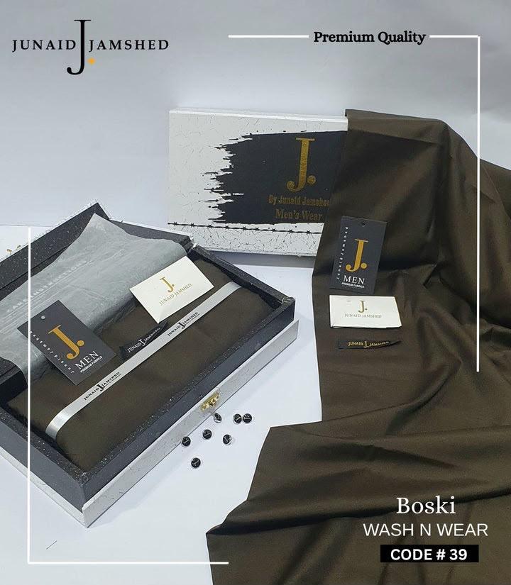 J. Junaid Jamshed Four Seasons Wash & Wear Boski – Premium Collection 2026