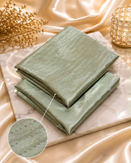 Viral TikTok Edition – Sheesa Italian Silk Stone Work 2-Piece Unstitched Suit