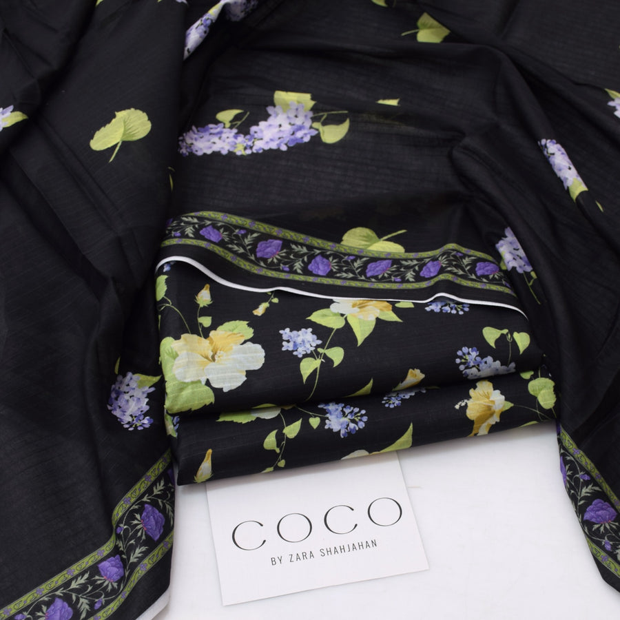 COCO by Zara Shahjahan Summer 2026 | Digital Printed Lawn 3-Piece Suit