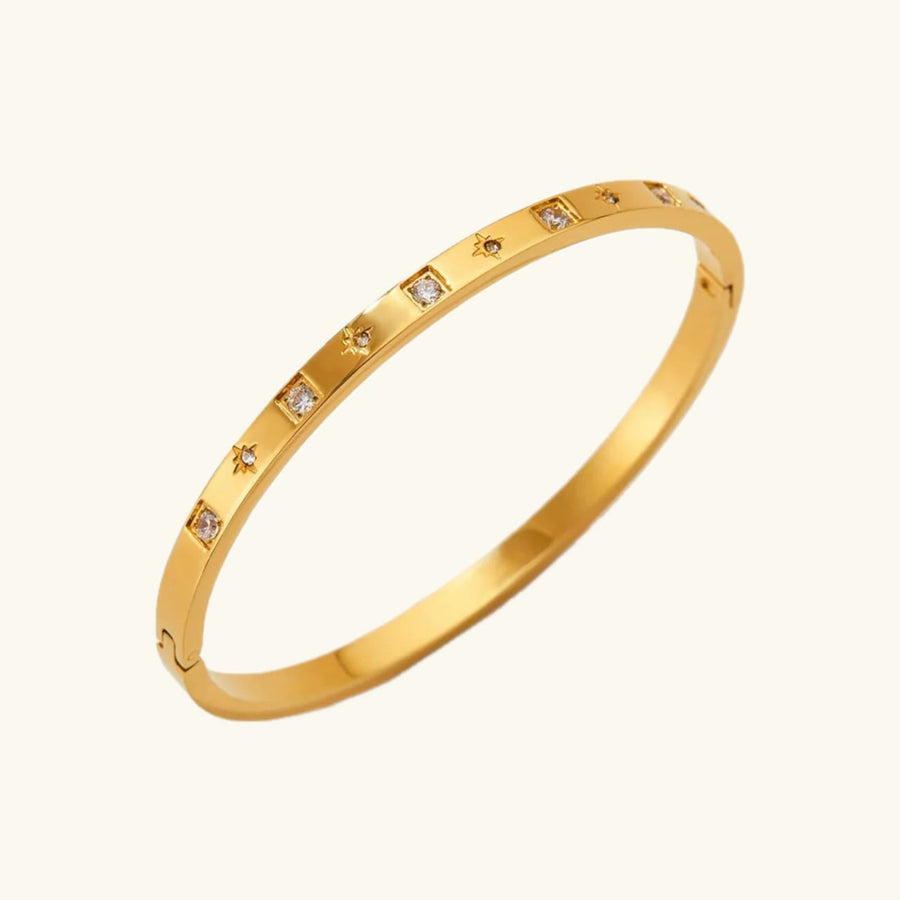 Premium Stainless Steel Waterproof Bangle – Anti-Tarnish