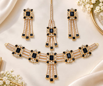 Heavy Bridal Jewelry Set – Waterproof & Anti-Tarnish