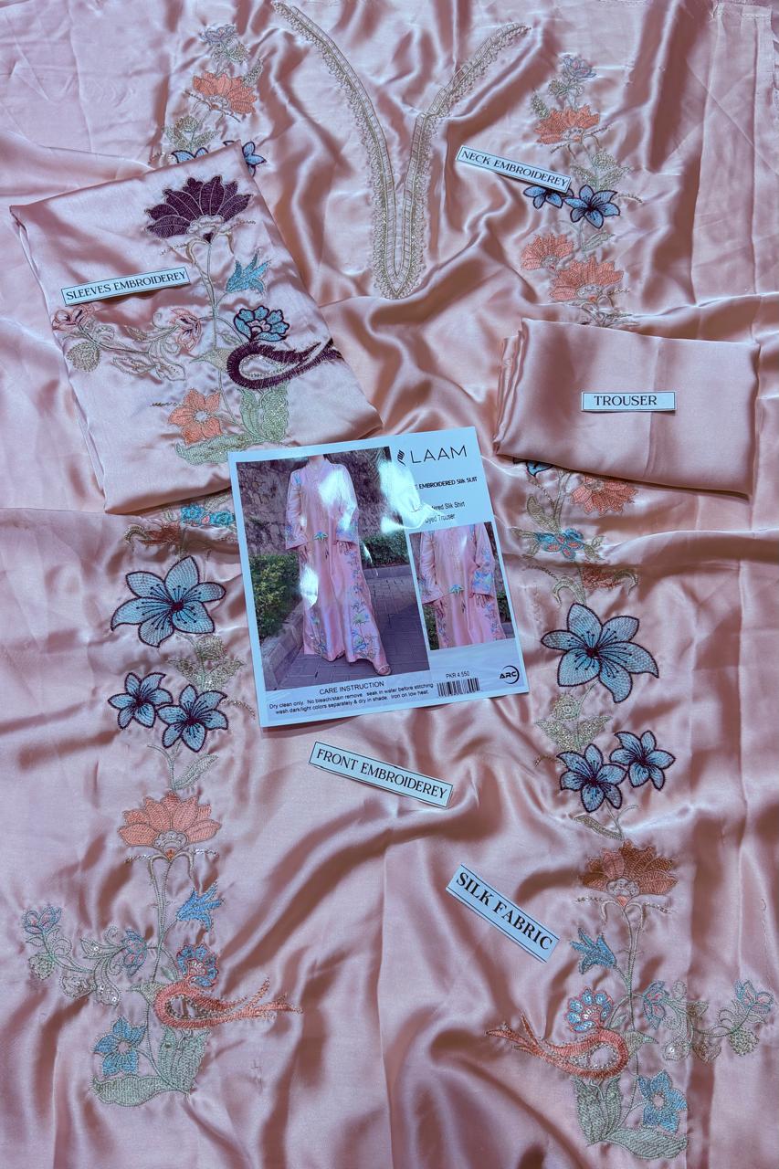 ETHNIC / LAAM Winter 2026 – Shamoz Silk Heavy Embroidered 2PC Suit
