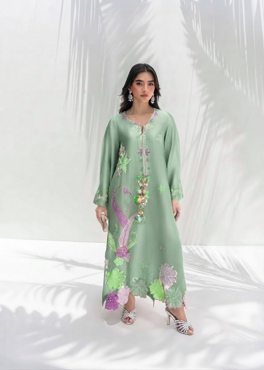 LAAM Shamoz Silk Heavy Embroidered 2-Piece Collection