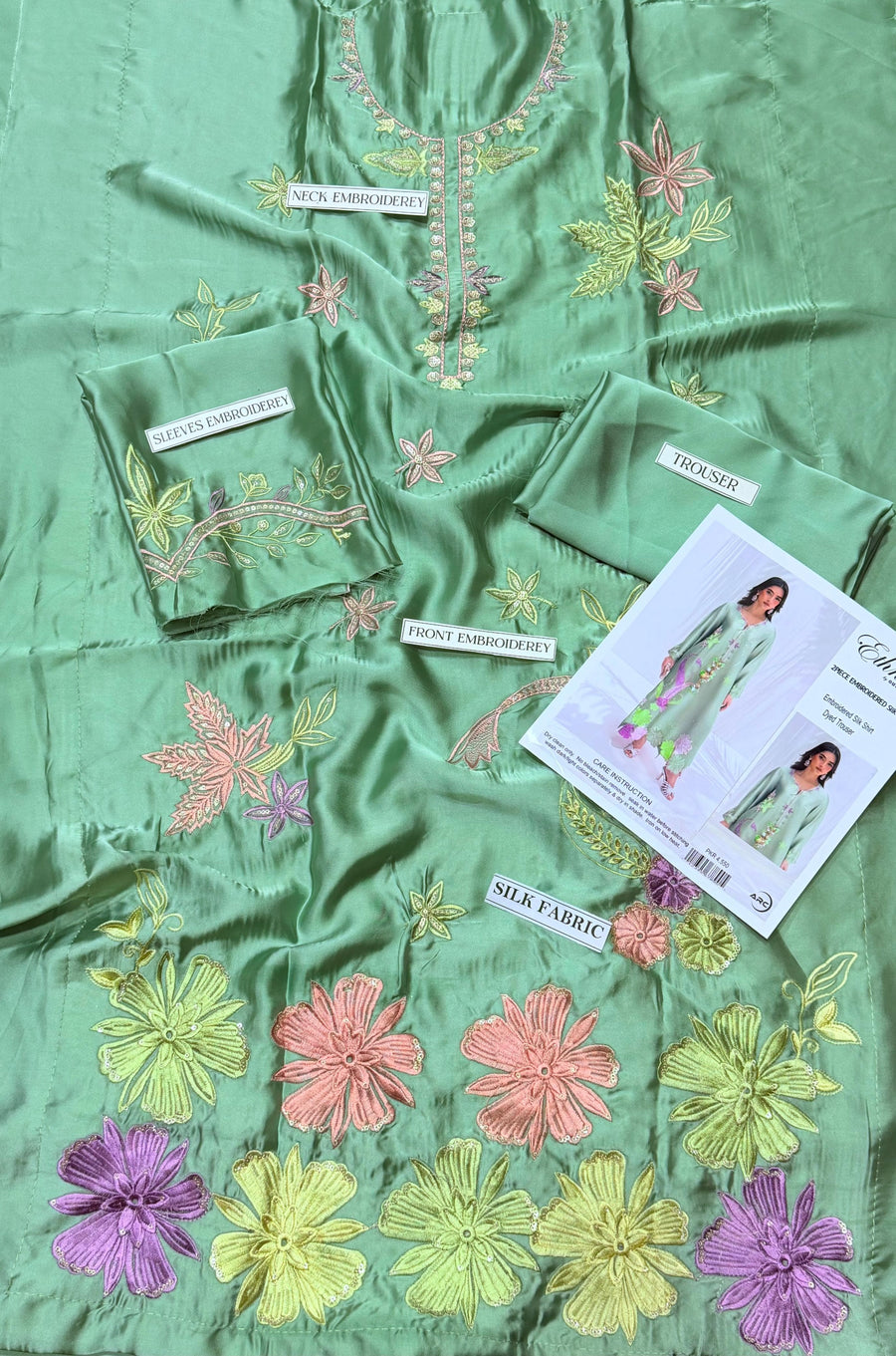LAAM Shamoz Silk Heavy Embroidered 2-Piece Collection