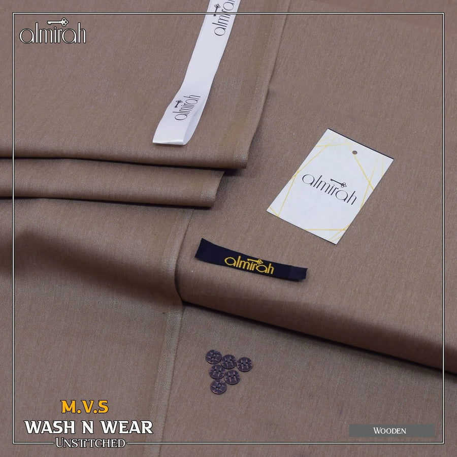 Al Mirah Semi Wool Wash & Wear Men's Unstitched Fabric (4 Meters) – Winter Luxury Collection