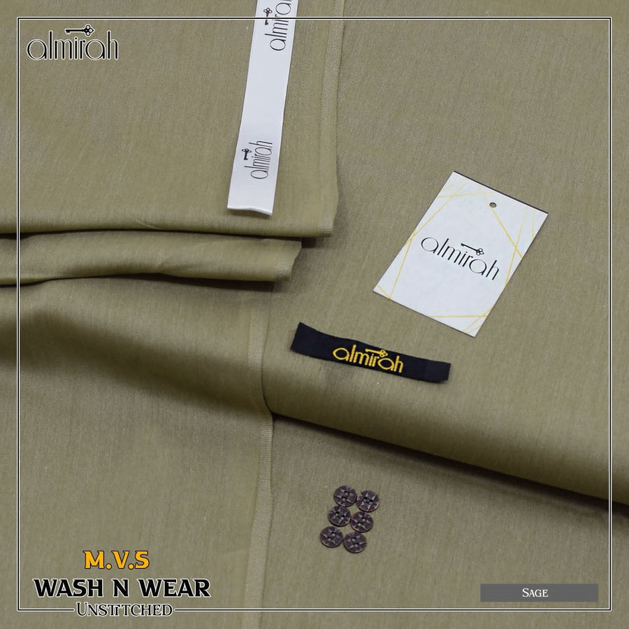 Al Mirah Semi Wool Wash & Wear Men's Unstitched Fabric (4 Meters) – Winter Luxury Collection