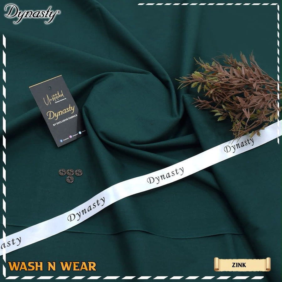 Dynasty Men’s Mid Summer Luxury Wash & Wear Unstitched Fabric (4 Meters)