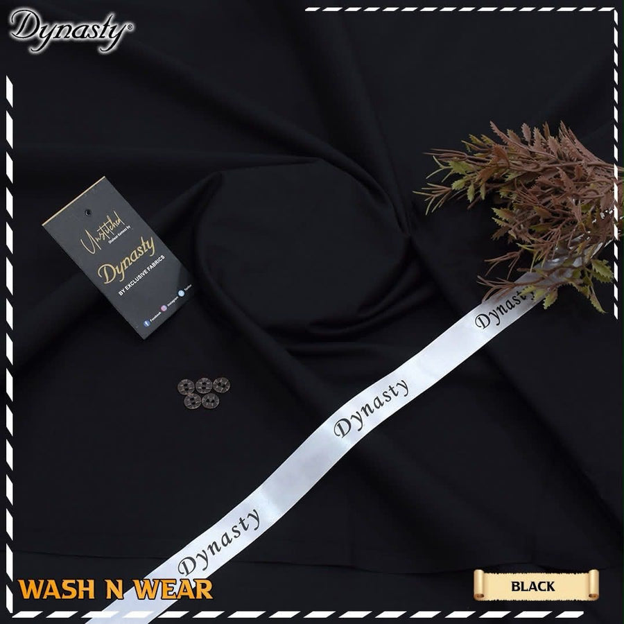 Dynasty Men’s Mid Summer Luxury Wash & Wear Unstitched Fabric (4 Meters)