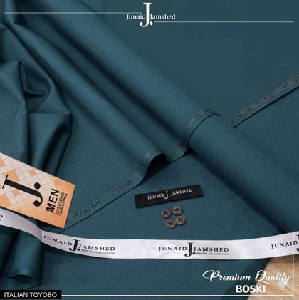 J. Junaid Jamshed Men’s Summer Wash & Wear Collection | 4 Meters Unstitched Suit