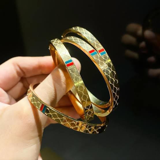 Stainless Steel Gucci Cuff Bracelet | Trending Fashion Jewelry