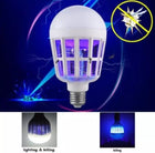 2-In-1 LED Mosquito Killer Lamp 9W With Bright LED Lighting Integrated Electric Mosquito Zapper Energy Saving And Long Life For Indoor Use