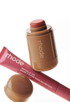 Rhode Lip Tint + Pocket Blush | Premium Lip & Cheek Beauty Combo Espresso + Toasted Teddy
