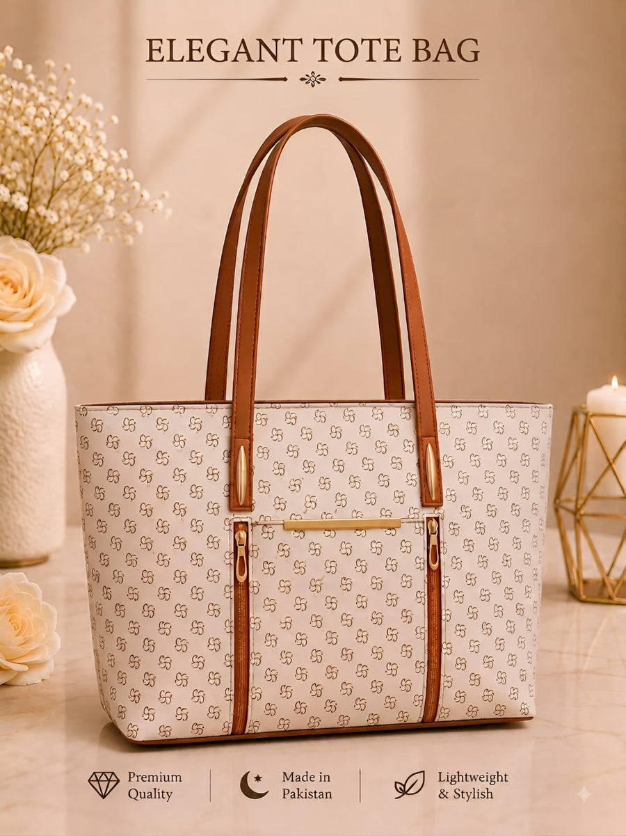 Pattern Tote Bag Stylish Durable Spacious Fashion Accessory Practical Choice For Daily Use Office College And Casual Outings |Skin