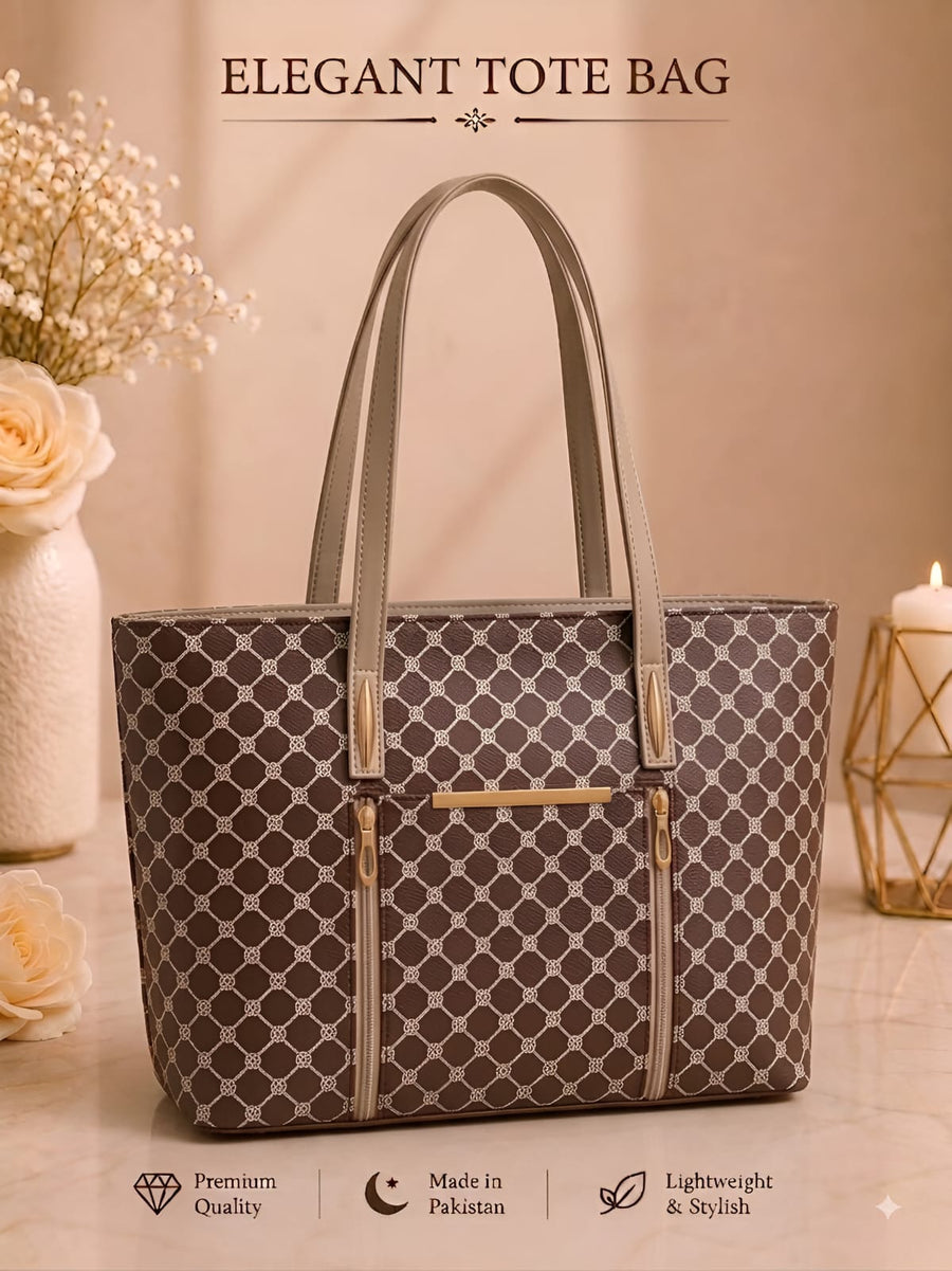 Pattern Tote Bag Stylish Durable Spacious Fashion Accessory Practical Choice For Daily Use Office College And Casual Outings |Skin