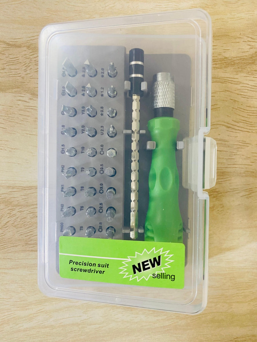 32 in 1 Precision Screwdriver Set with Handle – Multi-Bit Repair Tool Kit