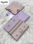 Regalia Premium Jacquard Cambric 3-Piece Unstitched Collection