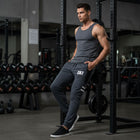 CR7 Zipper Trouser For Men French Terry Fabric Adjustable Waist 28 To 34 Inches Length 40 Inches
