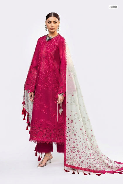Jazmin Winter Royalty – Premium Dhanak Embroidered 3PC Collection 2026