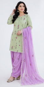 Aneelas Article 2691 – Premium 3PC Embroidered Pure Air-Jet Lawn Suit 2026
