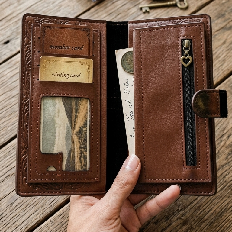 Gucci Long Wallet – Premium Brown Designer Wallet