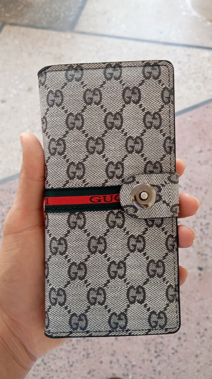 Gucci Long Wallet – Premium Brown Designer Wallet