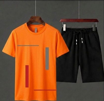 HY Boutique Men's Summer shirt & Shorts Tracksuit Set – Lightweight & Comfortable Casual Wear
