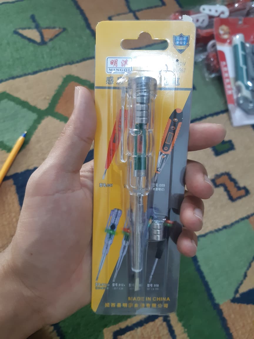 MINGQI High-Precision Electrical Voltage Tester – Professional Insulation Circuit Test Pen with LED Indicator – Safety Tool