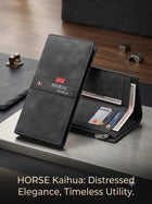 Imperial Horse Wallet for Men Bifold Card Holder Cash Pocket Coin Pocket Premium Men's Wallet