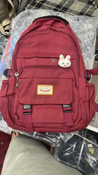 Korean Style School & College Backpack | 48cm x 28cm | Trendy & Spacious | Durable Daypack for Students | Blue