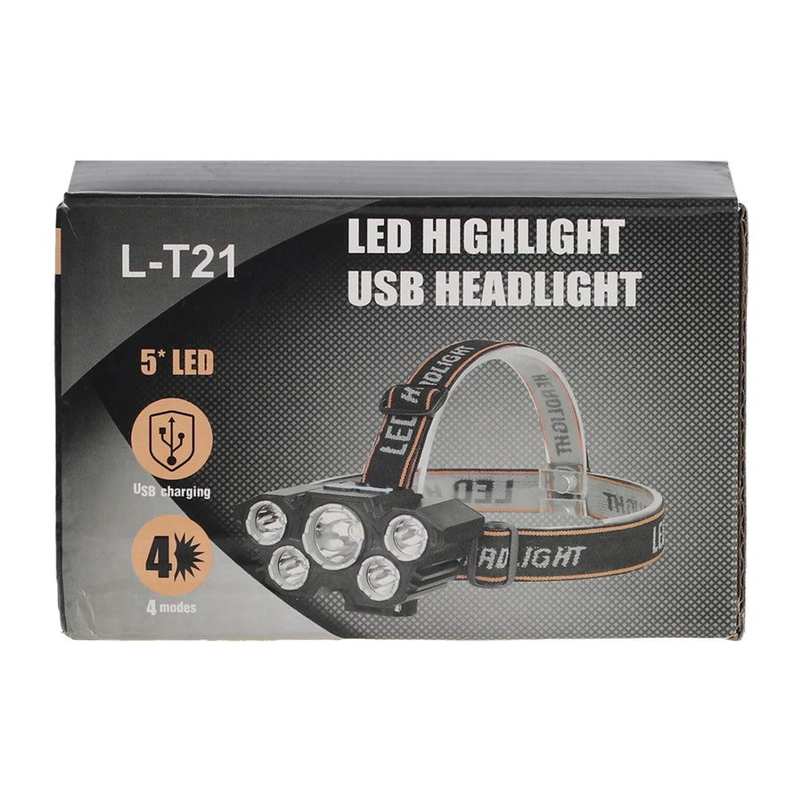 L-T21 LED Highlight USB Headlight - Lighting Product Designed For Illumination And Daily Lighting Routine