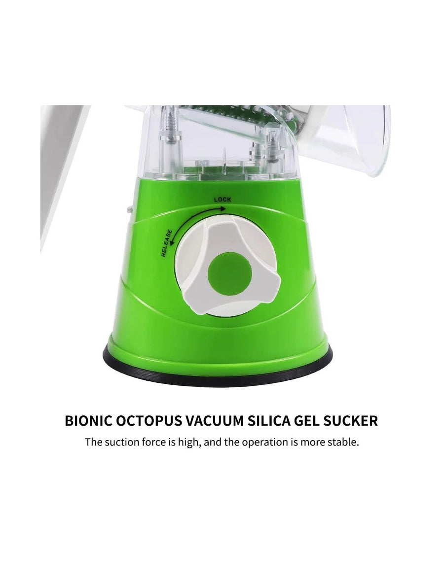 Manual Vegetable Drum cutter Slicer Multifunctional Round Slicer Kitchen Gadget