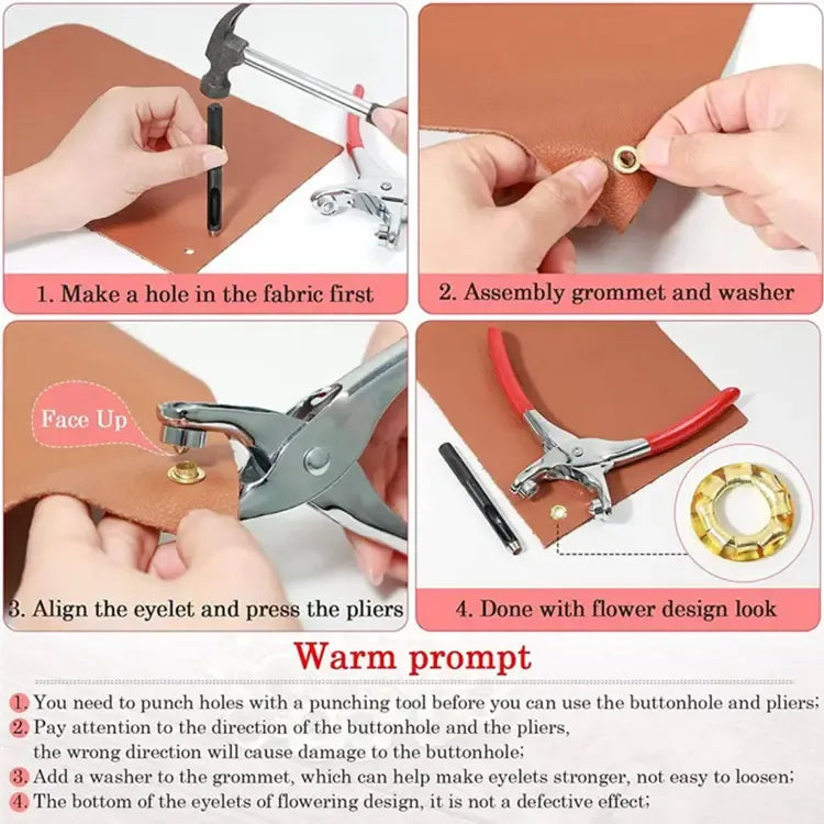 Metal Hand Press Tich Button Machine With 25 Button
