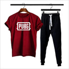 Premium Micro Men’s Tracksuit PUBG Print – Comfortable Sportswear | Gym & Workout Suitortswear With Trouser - Black Extra Large